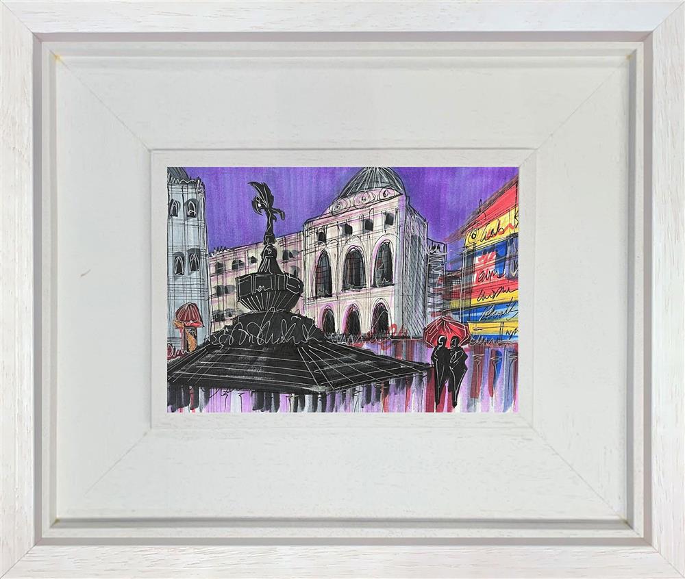 Edward Waite - 'Nights At Piccadilly - Study' - Framed Original Art