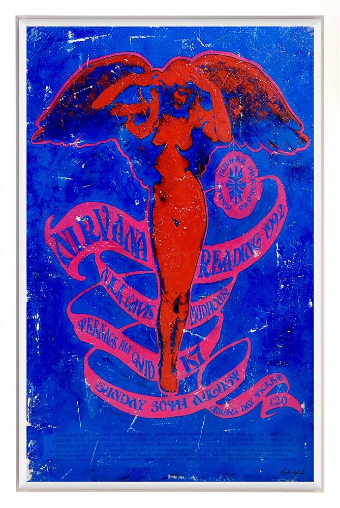 Linda Charles - 'Nirvana - Reading Festival,  August 1992' - Framed Original Artwork