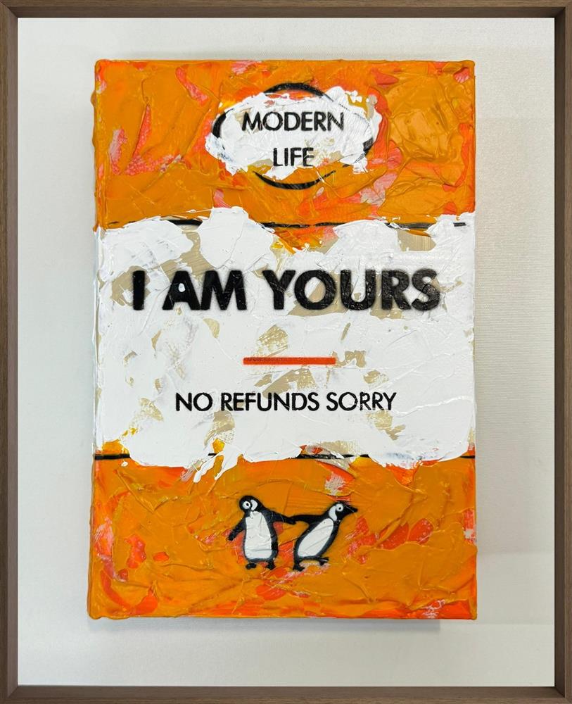 Hue Folk - 'No Refunds Sorry' - Storybook - Framed Original Artwork