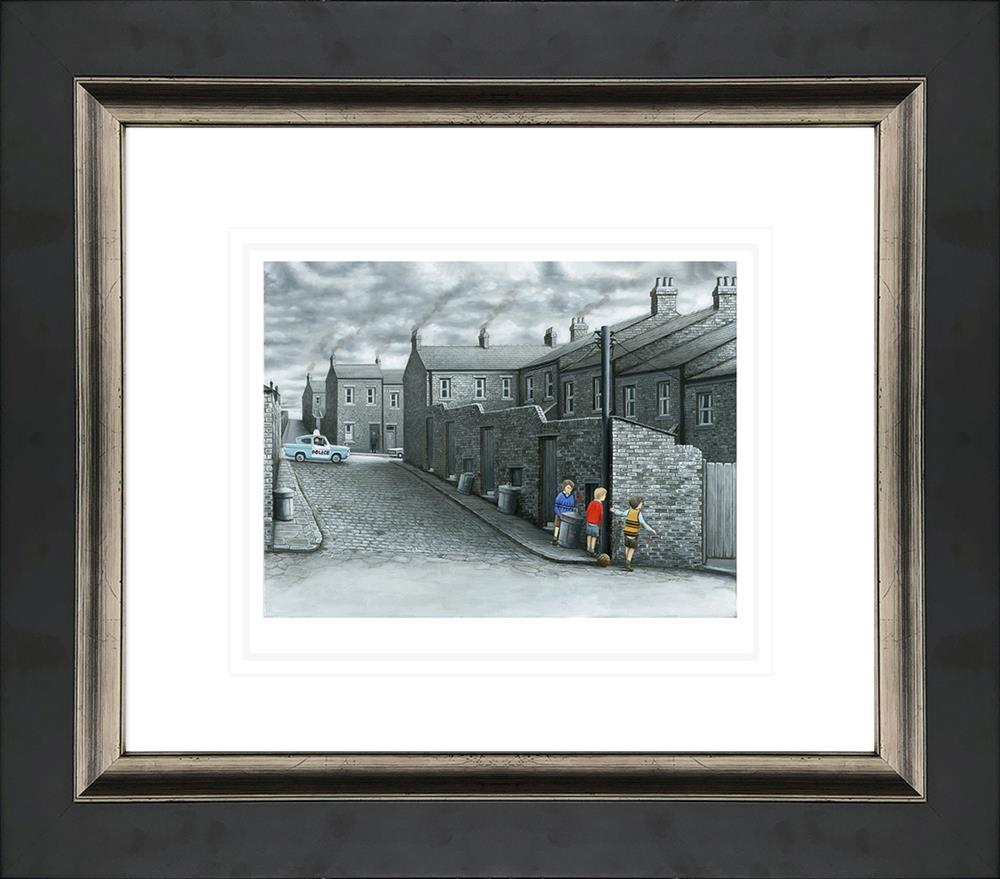 Leigh Lambert - 'Nobody's Watching' - Paper  - Framed Limited Edition Art