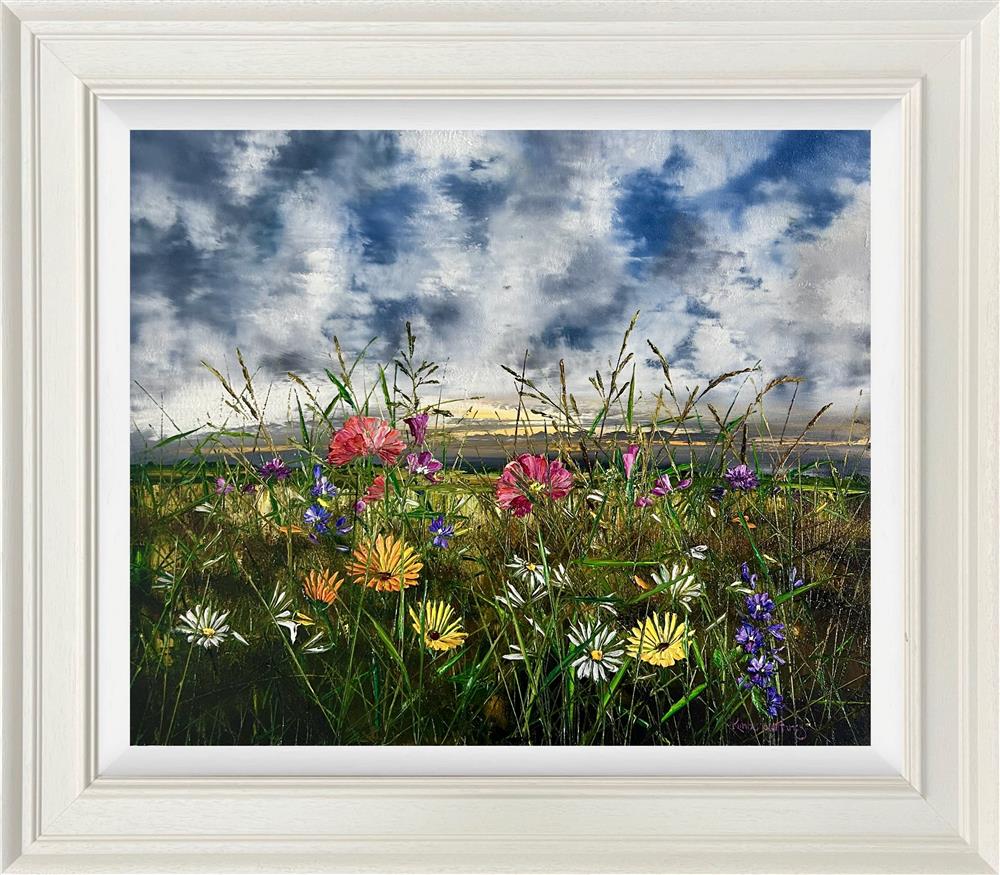 Kimberley Harris - 'Noon's Green Silence' - Framed Original Art