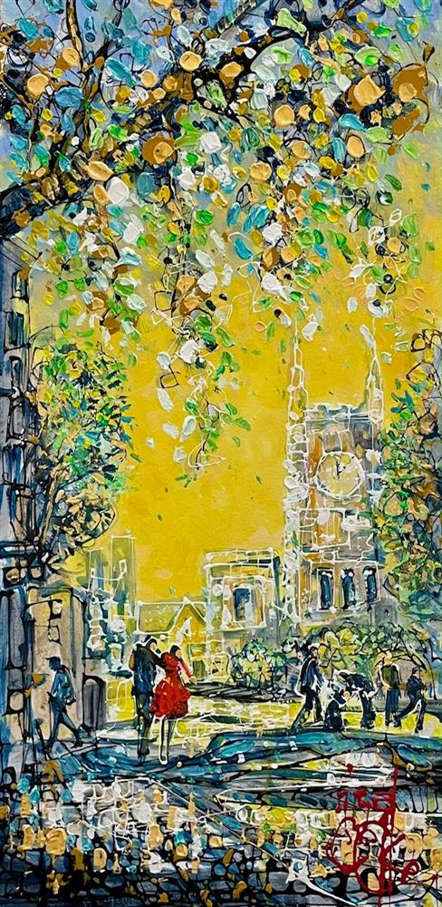 Nigel Cooke - 'Norwich In Full Bloom' - Framed Original Artwork