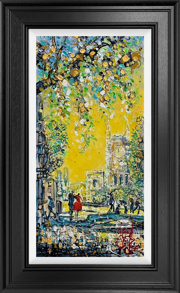 Nigel Cooke - 'Norwich In Full Bloom' - Framed Original Artwork
