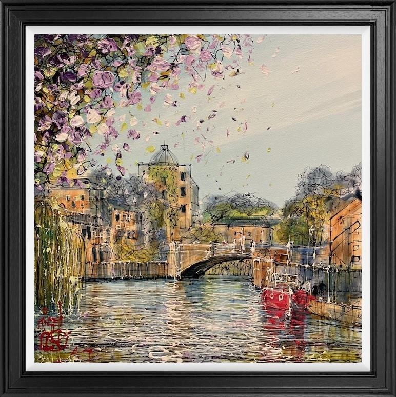 Nigel Cooke - 'Norwich Reflections' - Framed Original Artwork