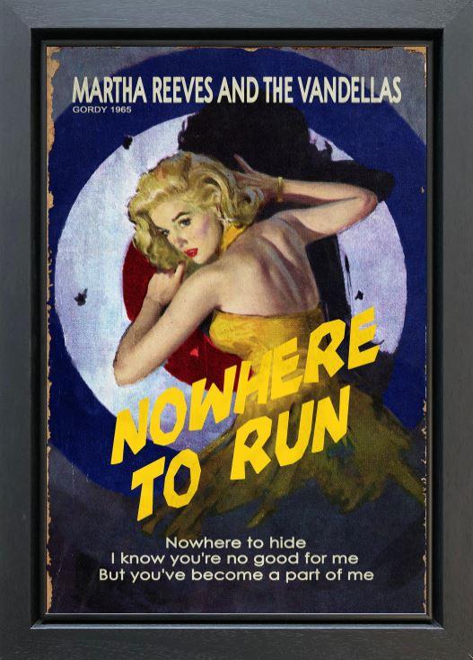 Linda Charles - 'Nowhere To Run' - Framed Original Artwork