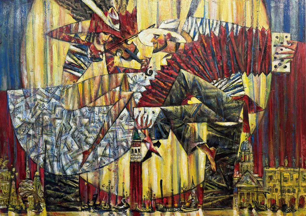 Andrei Protsouk - 'O Sole Mio' - Framed Original Artwork