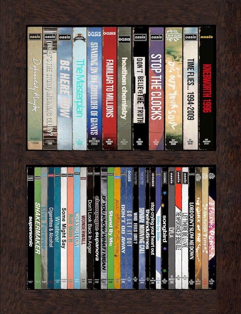 Linda Charles - 'Oasis - ReBooked' - Framed Original Artwork