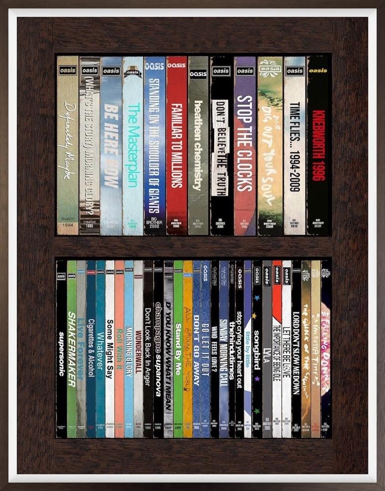 Linda Charles - 'Oasis - ReBooked' - Framed Original Artwork