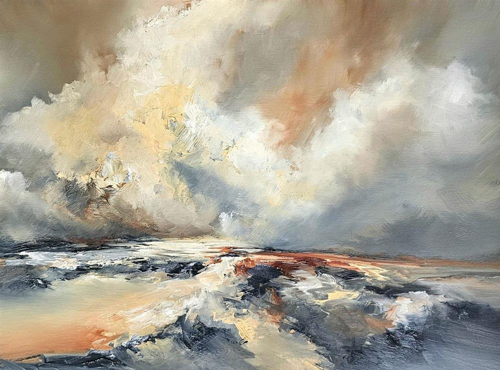 Alison Johnson - 'Ocean Desires' - Framed Original Artwork