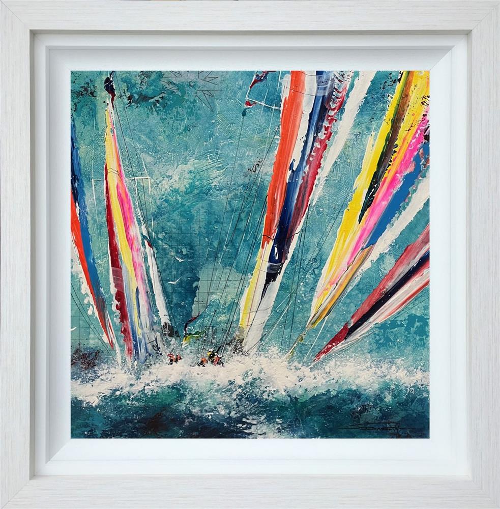 Dale Bowen - 'Ocean's Embrace' - Framed Original Art