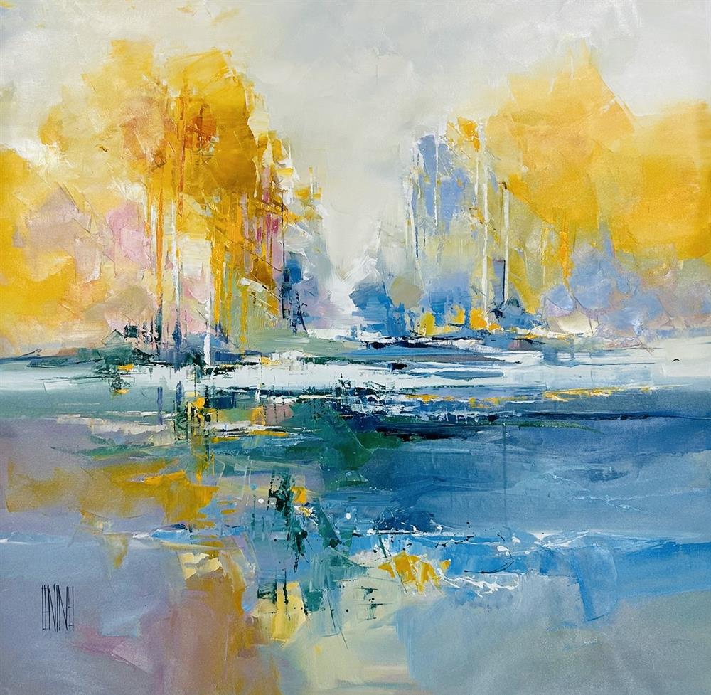 Hervé Lenouvel  'October Falls' - Framed Original Artwork