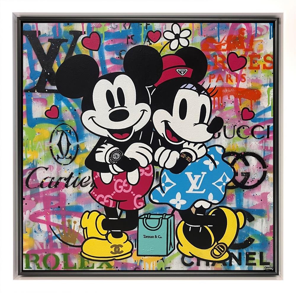 Emily Crook - 'Old Friends' - Framed Original Art