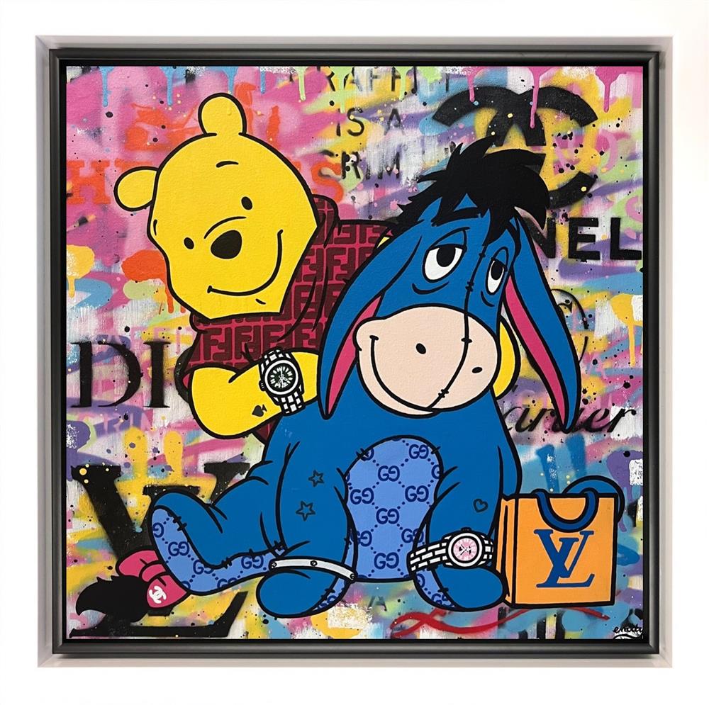 Emily Crook - 'Old Pals' - Framed Original Art