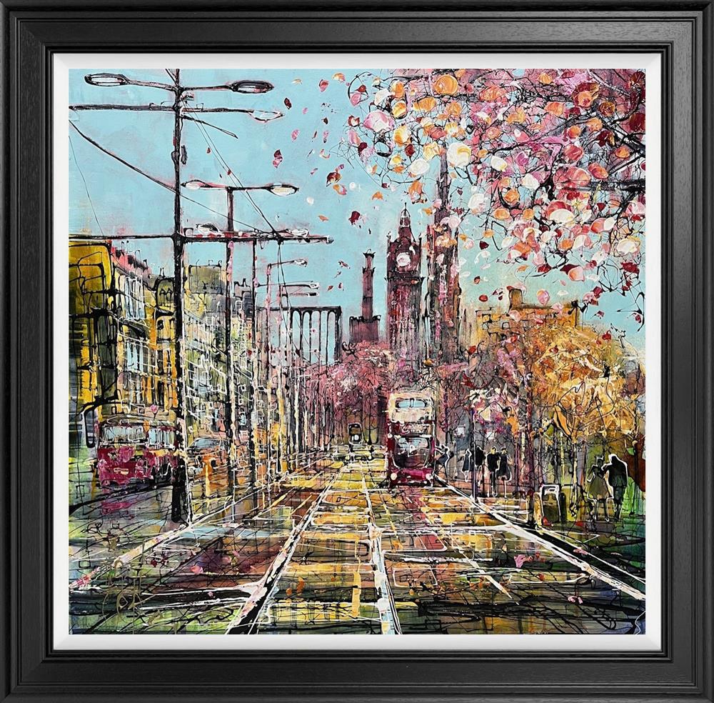 Nigel Cooke - 'Old Town By Day' - Framed Original Artwork