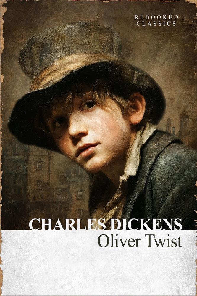 Linda Charles - 'Oliver Twist - Rebooked' - Framed Original Artwork