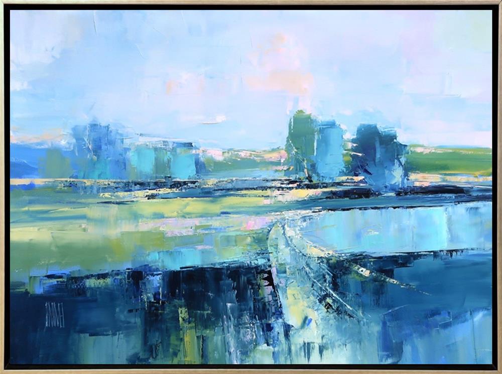 Hervé Lenouvel  'On Silent Feet' - Framed Original Artwork