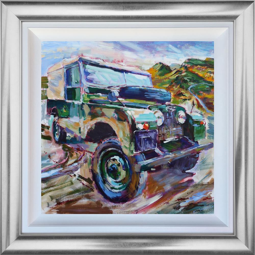 Colin Brown - 'On The Right Track' - Framed Original Artwork