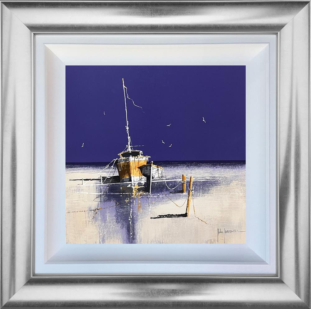 John Horsewell - 'On The Shore Alone' - Framed Original Artwork