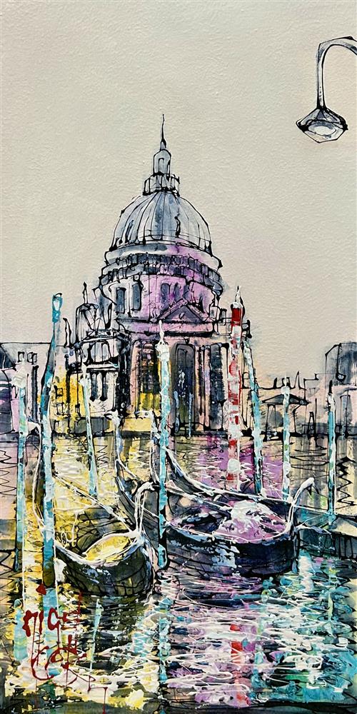 Nigel Cooke - 'On The Water' - Framed Original Artwork