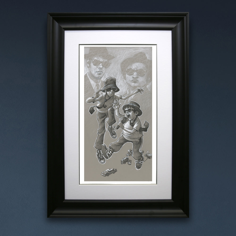 Craig Davison  - 'On A Mission' - Framed Limited Edition Sketch