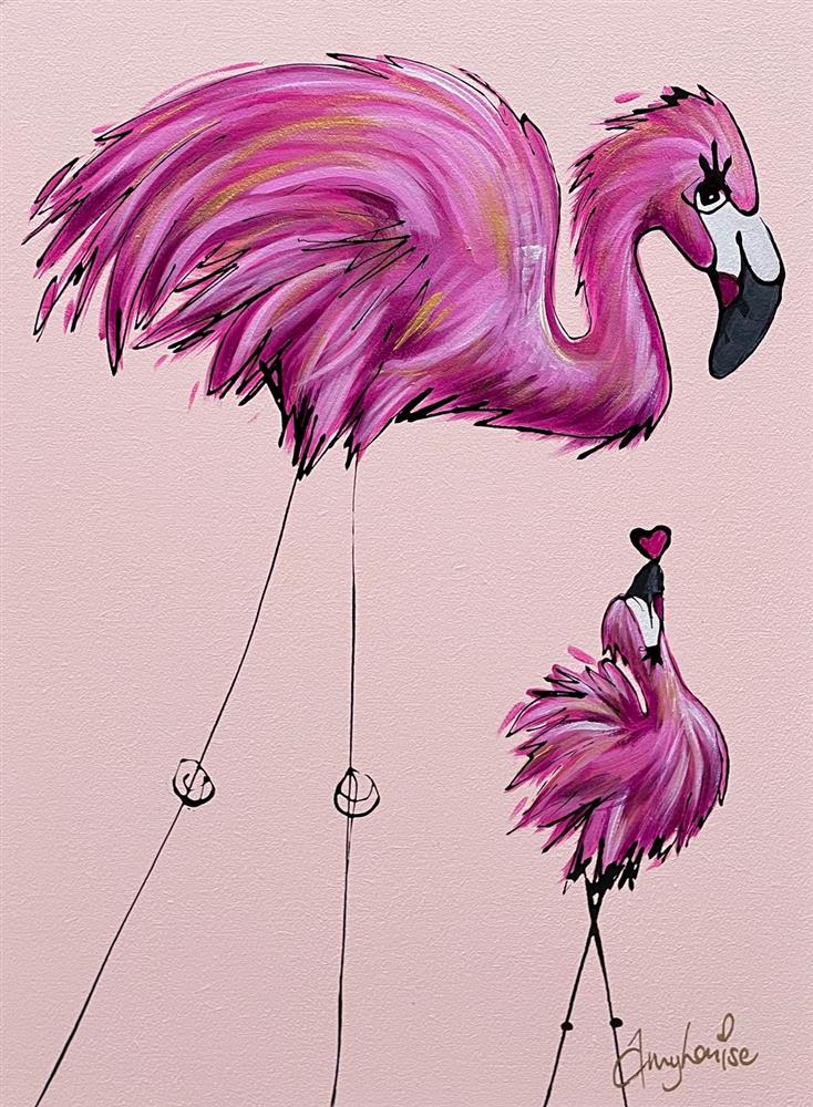 Amy Louise - 'Our Love' - Framed Original Art