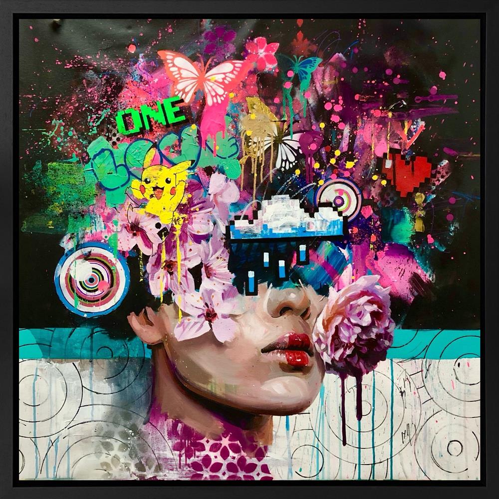 Zinsky - 'One' - Framed Original Artwork