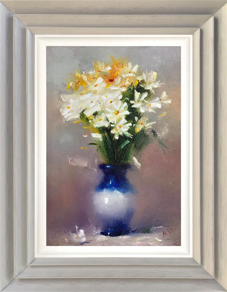 Aziz -  ' Only New' - Framed Original Artwork