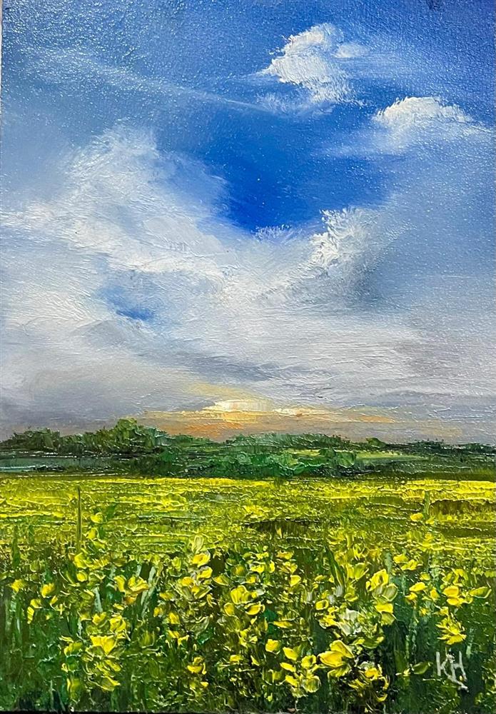 Kimberley Harris - 'Open Country' - Framed Original Artwork