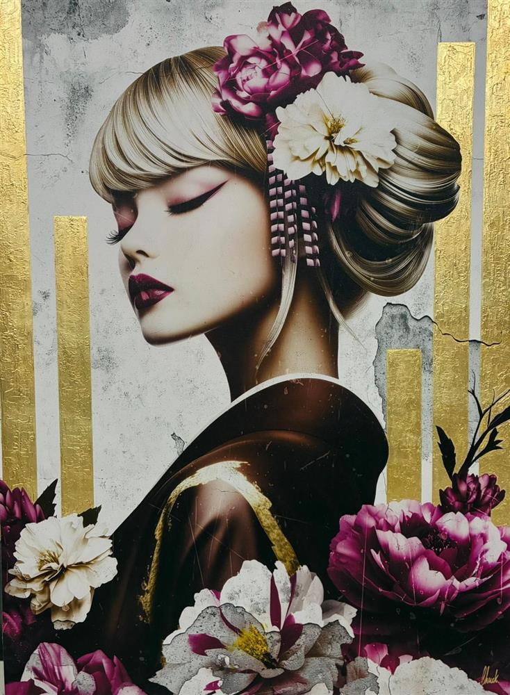 Chuck - 'Oto no Yoin - Echo of Sound ' - Framed Original Art