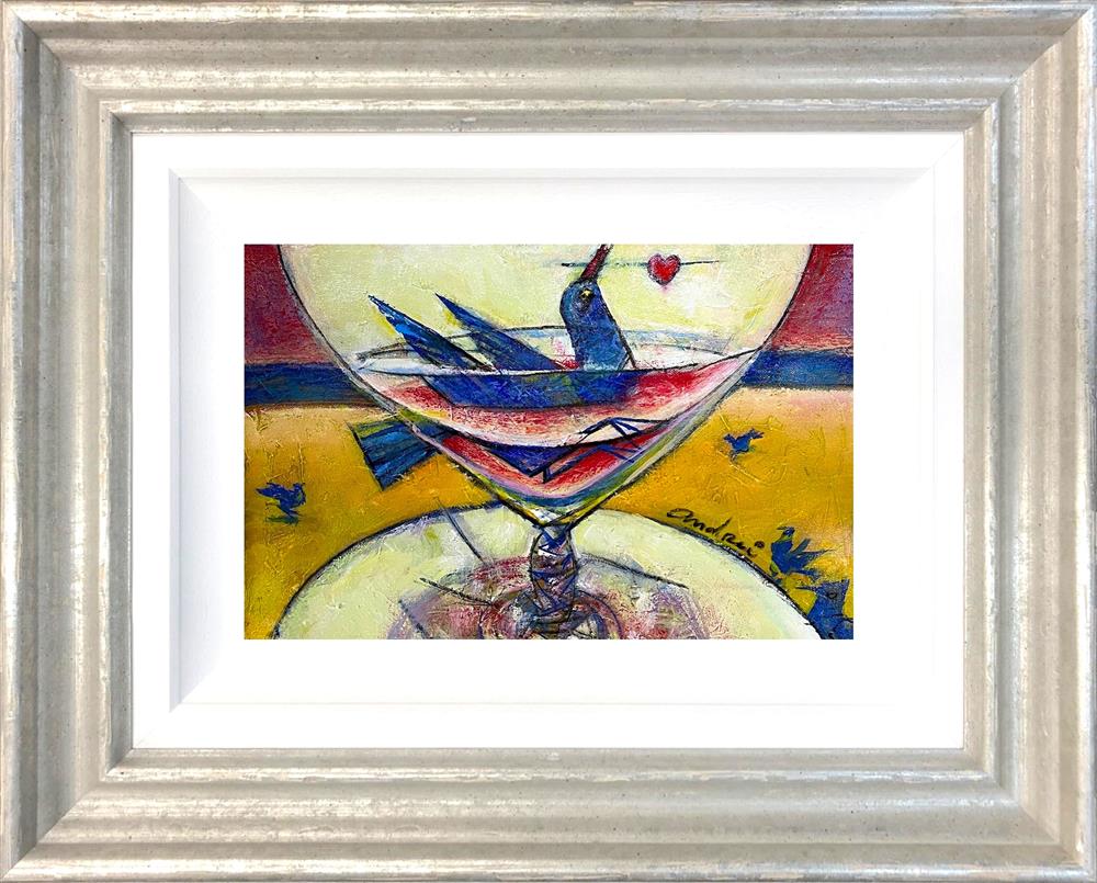Andrei Protsouk - 'Our Bluebird' - Framed Original Artwork
