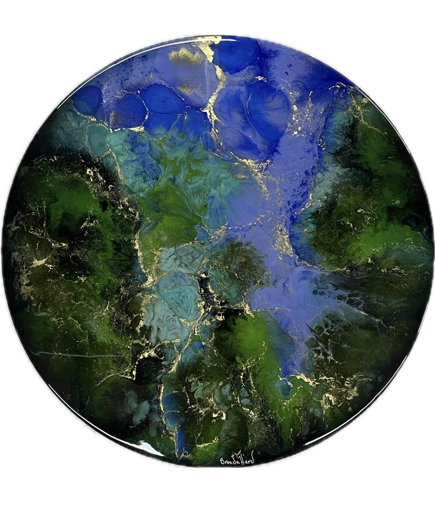 Brenda Herd - 'Our Earth' -  Original 3D Wall Sculpture