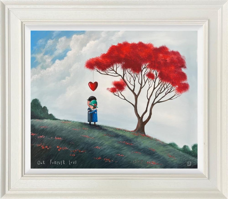 Michael Abrams - 'Our Forever Love' - Framed Original Art