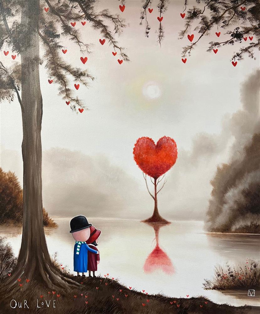 Michael Abrams - 'Our Love' - Framed Original Art