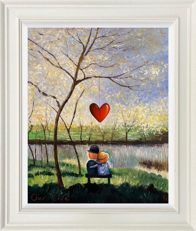 Michael Abrams - 'Our Love - Framed Original Art