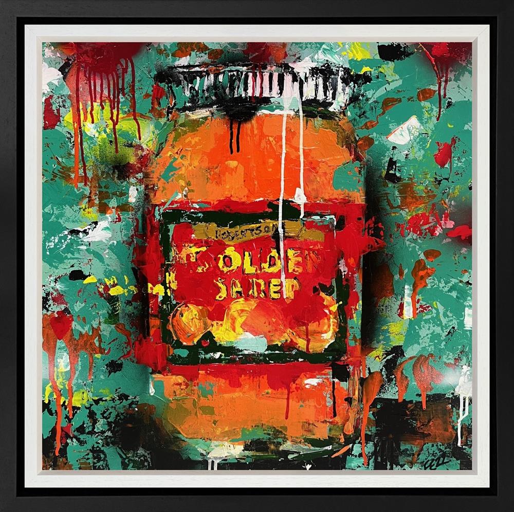 Fezz - 'Our Orange Jar' - Framed Original Artwork