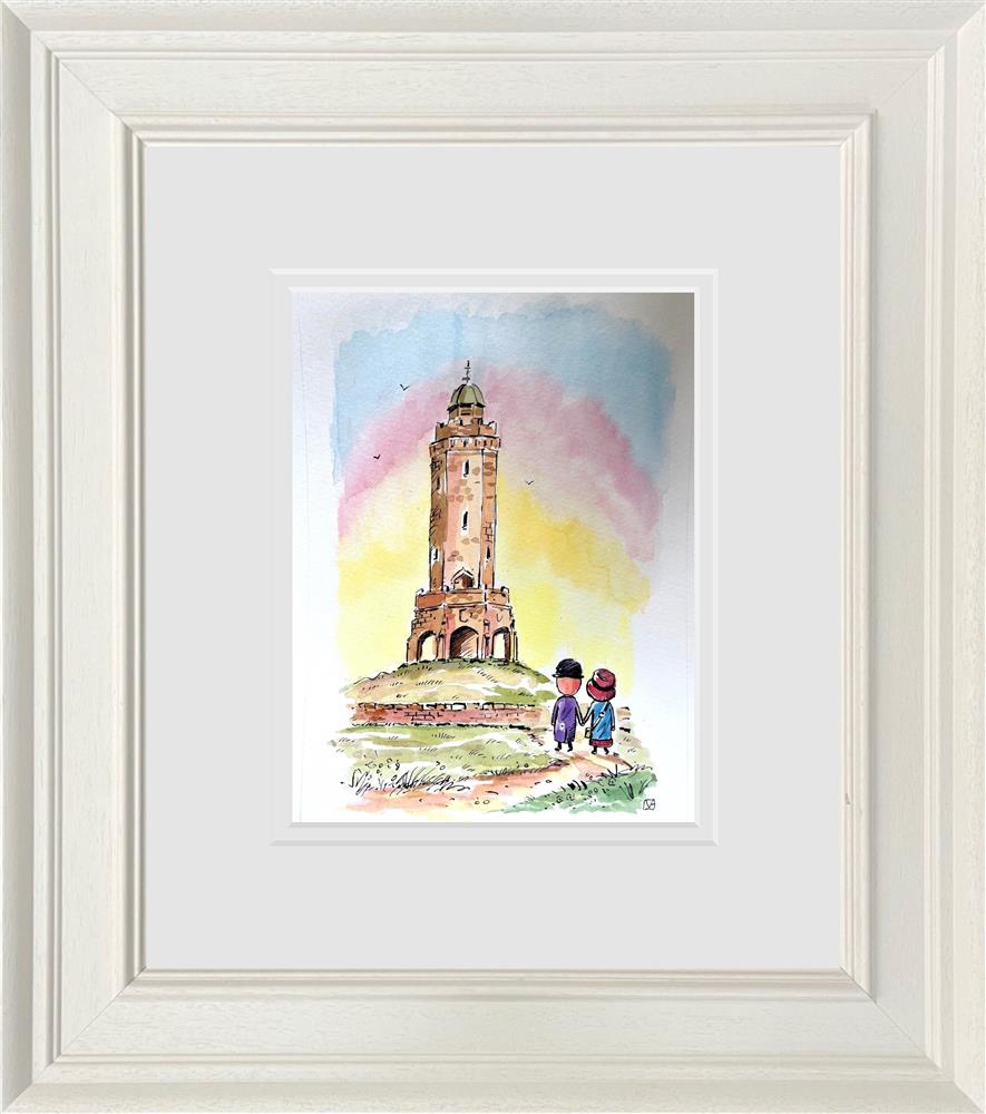 Michael Abrams - 'Our Place - Study' - Framed Original Art