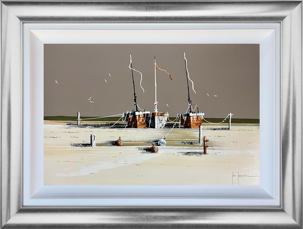 John Horsewell - 'Our Secret Spot' - Framed Original Artwork