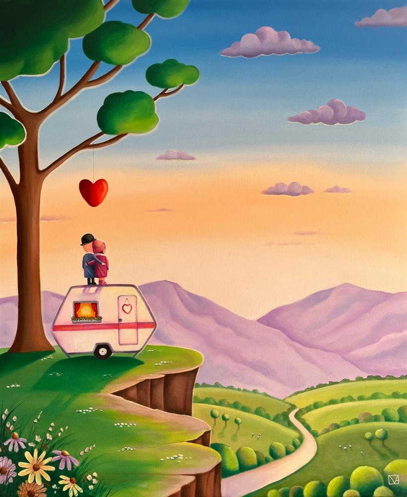 Michael Abrams - 'Our View, Our Moment' - Framed Original Artwork