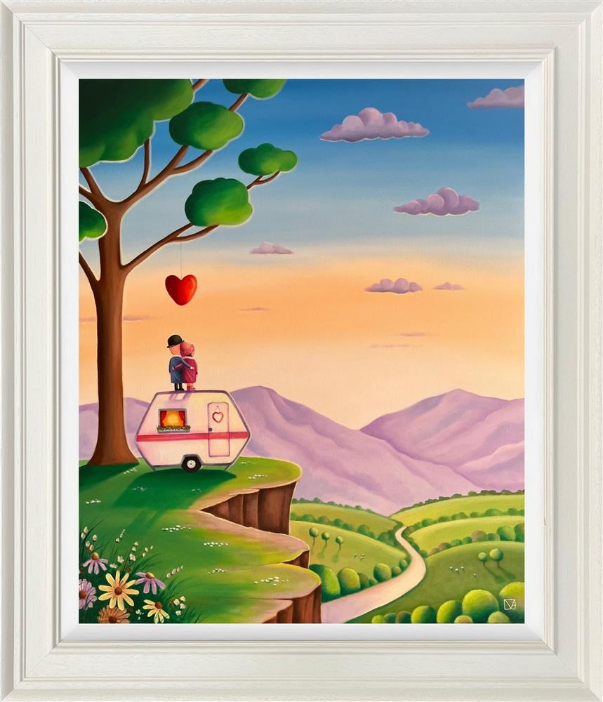 Michael Abrams - 'Our View, Our Moment' - Framed Original Artwork