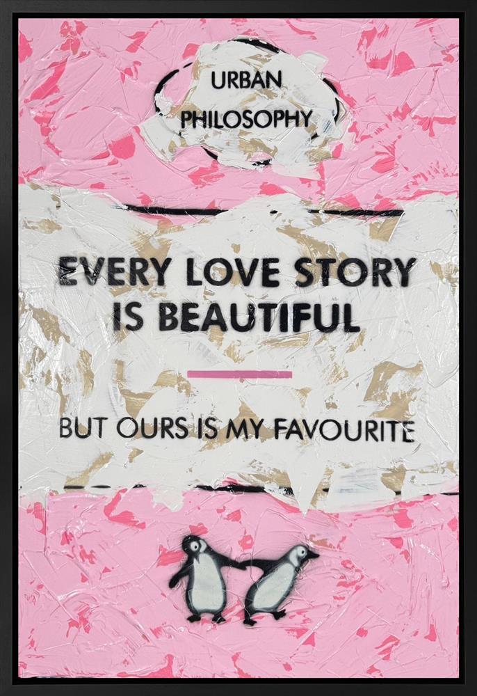 Hue Folk - 'Ours Is My Favourite' - Framed Original Artwork