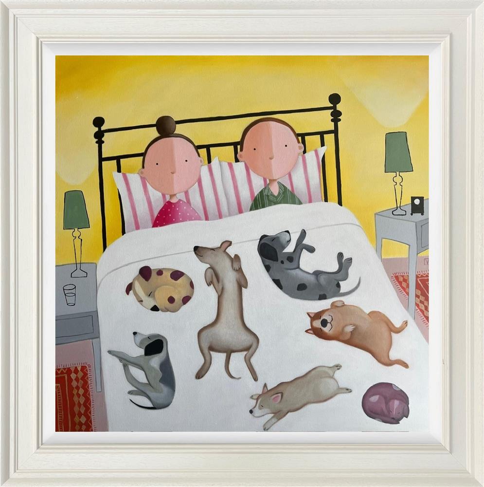 Michael Abrams - 'Out Voted' - Framed Original Artwork