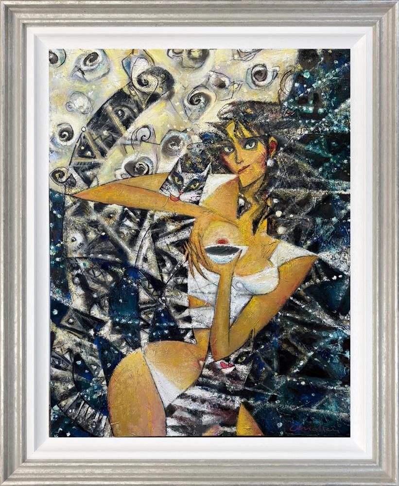 Andrei Protsouk - 'Over Spilled Milk' - Framed Original Artwork