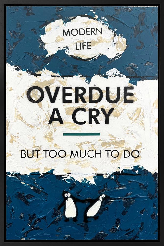 Hue Folk - 'Overdue A Cry' - Framed Original Art