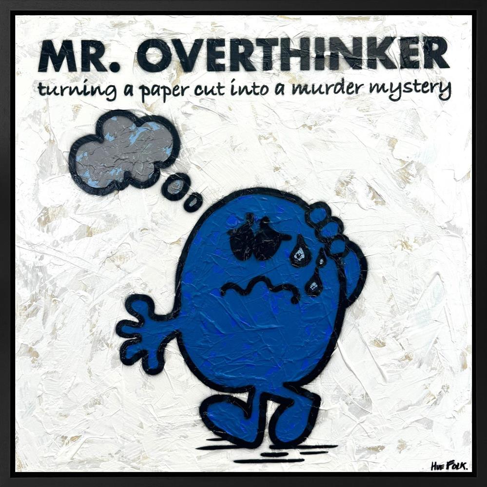 Hue Folk - 'Overthinker - The Untold Stories' - Framed Original Art