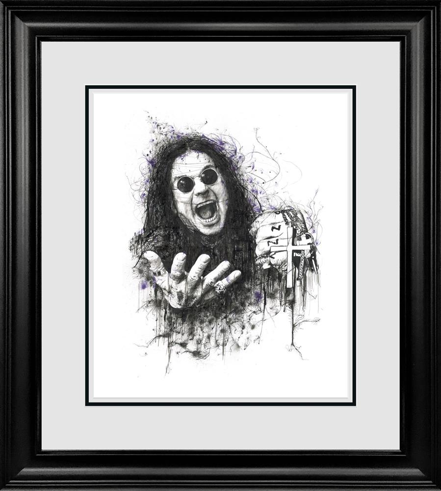 Scott Tetlow - 'Ozzy' - Framed Original Artwork