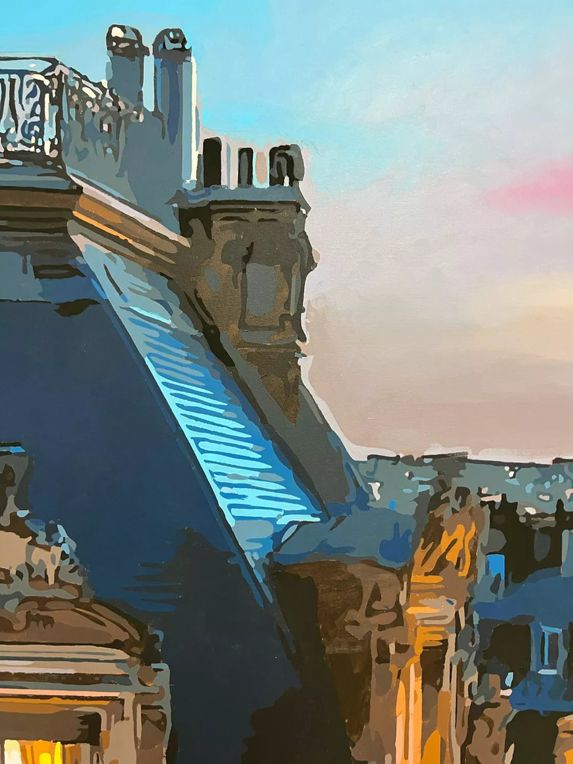 Marco Barberio - 'Parisian Night Glow - 2025' - Original Art