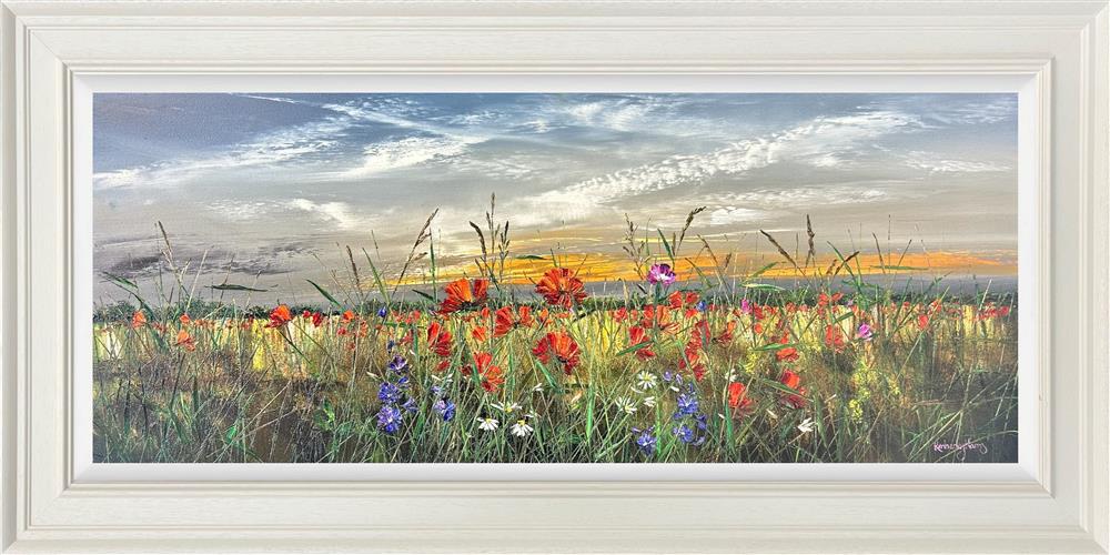 Kimberley Harris - 'Painted By The Wind' - Framed Original Art
