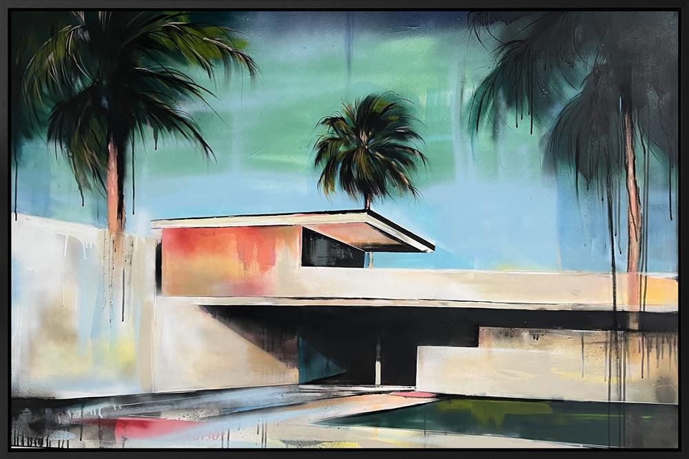 Joss Clapson - 'Palm Springs' - Framed Original Art