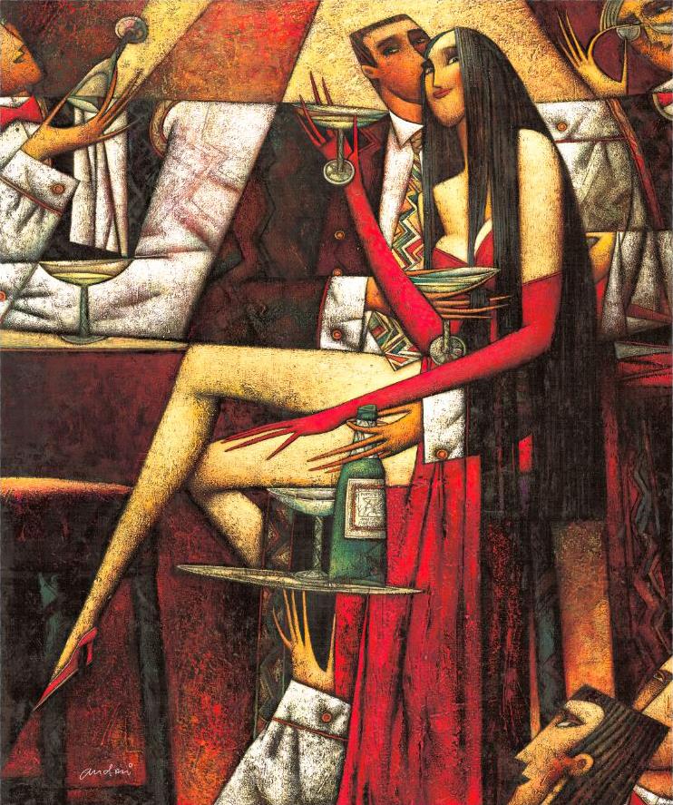 Andrei Protsouk - 'Pampered' - Framed Limited Edition