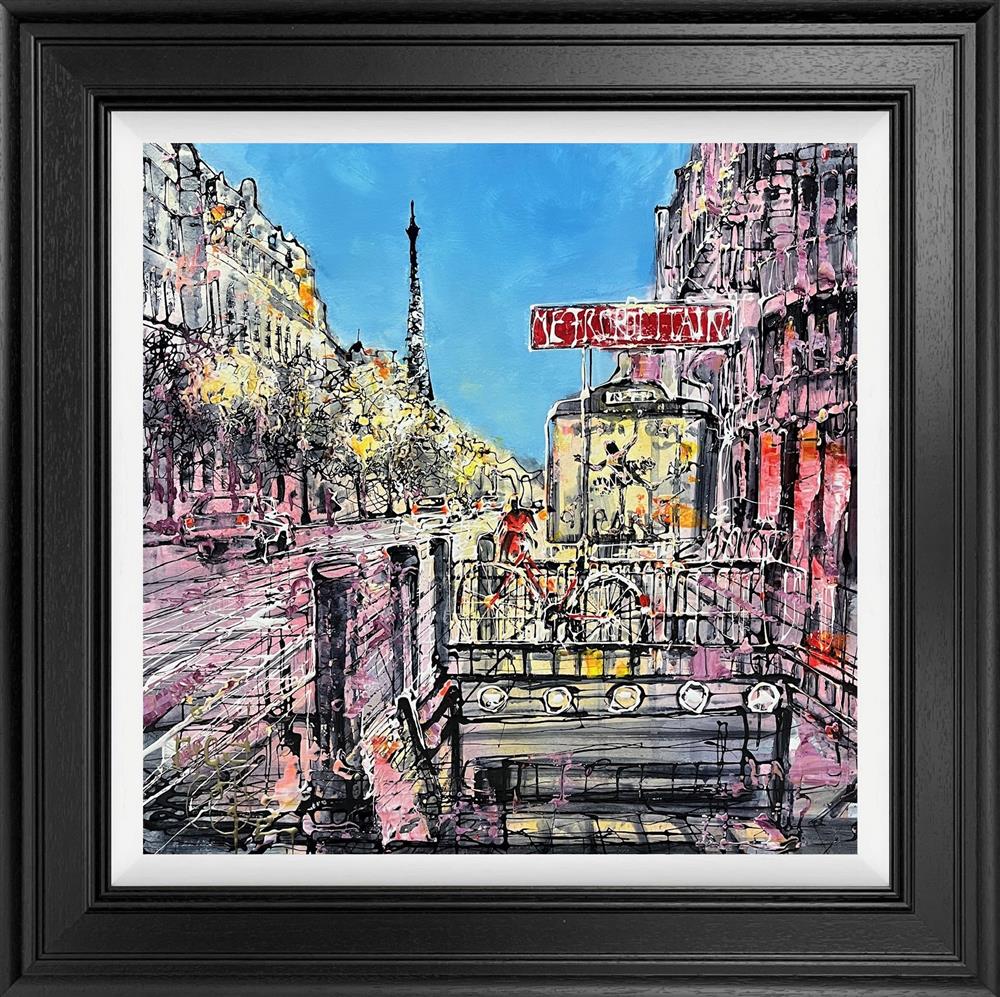 Nigel Cooke - 'Paris By Day' - Framed Original Artwork